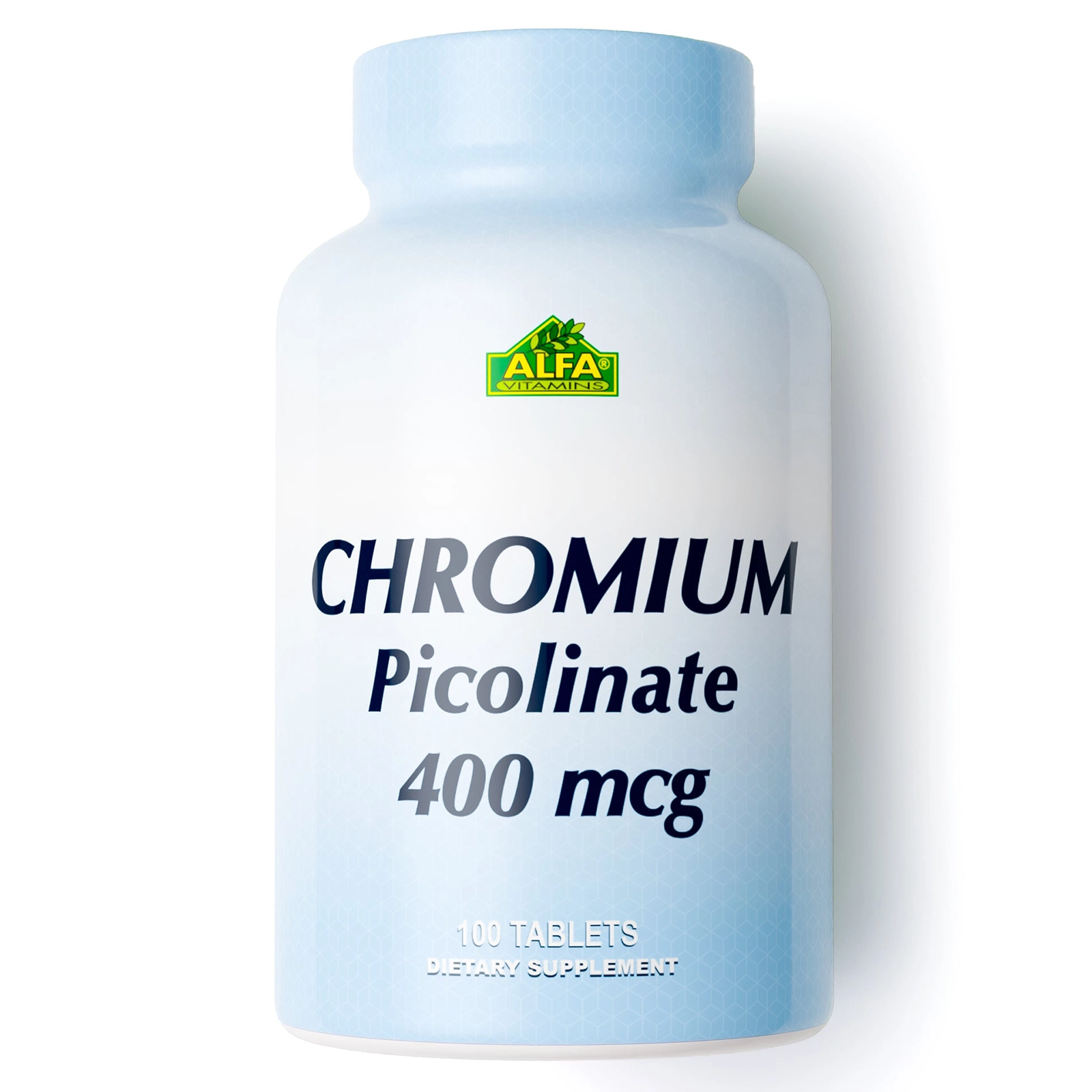 AlfaVitamins Chromium Picolinate 400mcg