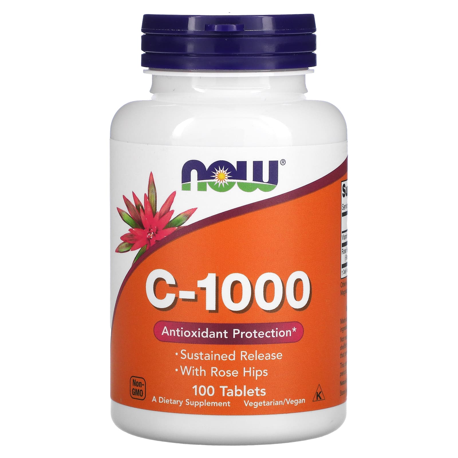 NOW Foods C-1000, 100 Tablets
