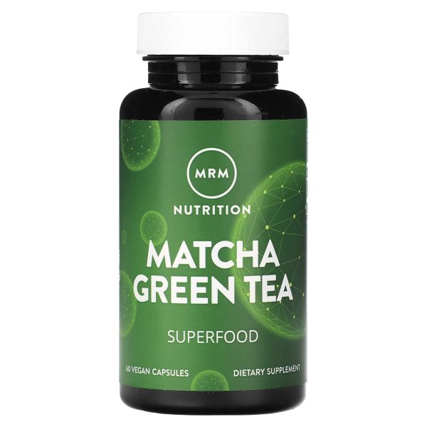 MRM Nutrition Matcha Green Tea 500 mg, 60 Vegan Capsules