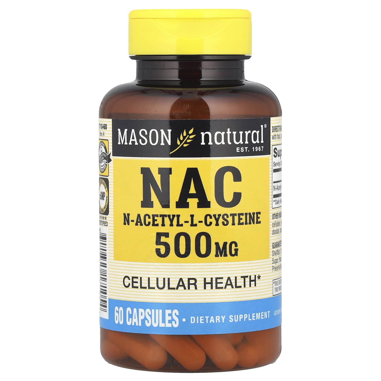 Mason Natural NAC 500 mg Mason Natural NAC 500 mg
