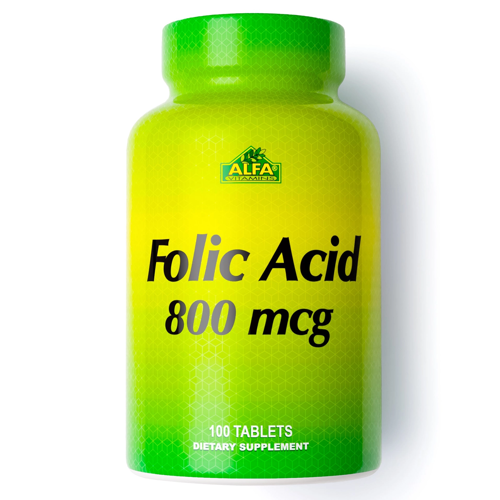 Alfa Vitamins Folic Acid 800 mcg