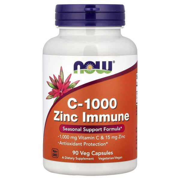 Now Foods C-1000 Zinc Immune