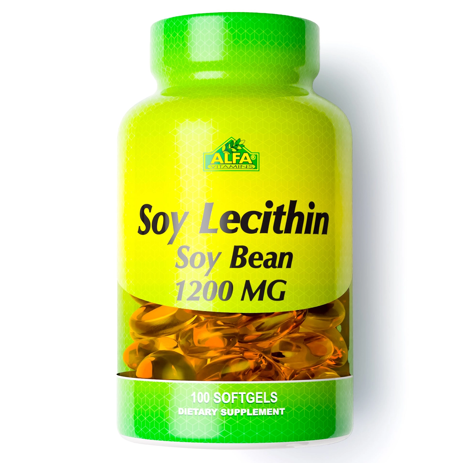 Alfa Vitamins Soy Lecithin 1200 mg