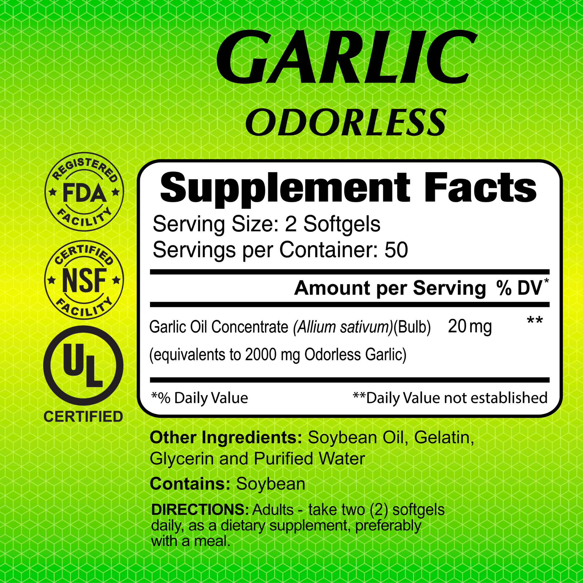 Garlic_Odorless_Supplement_Fact