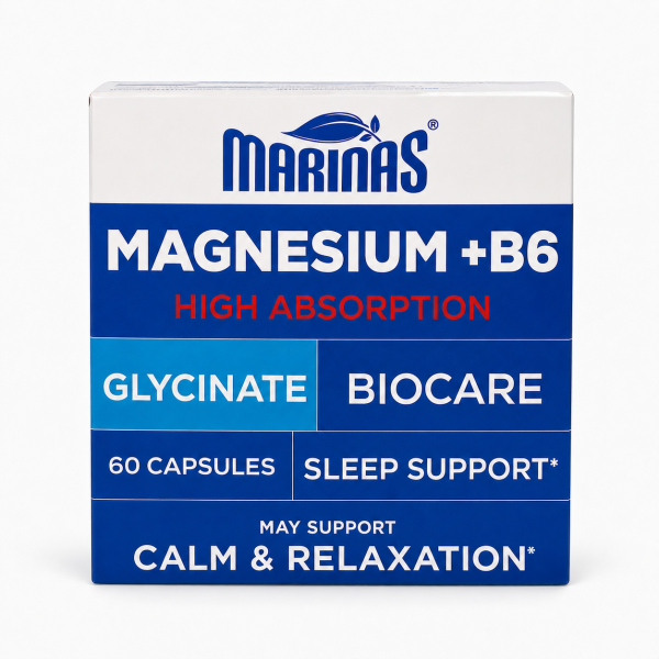 Marinas Magnesium Glycinate and Vitamin B6